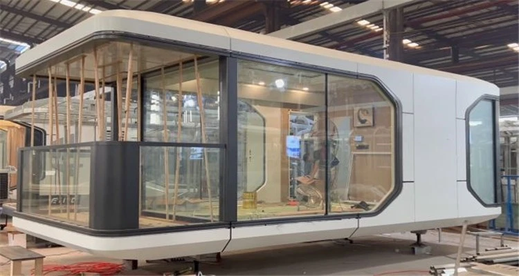 Modern Tiny House Capsule Home With Bedroom 8